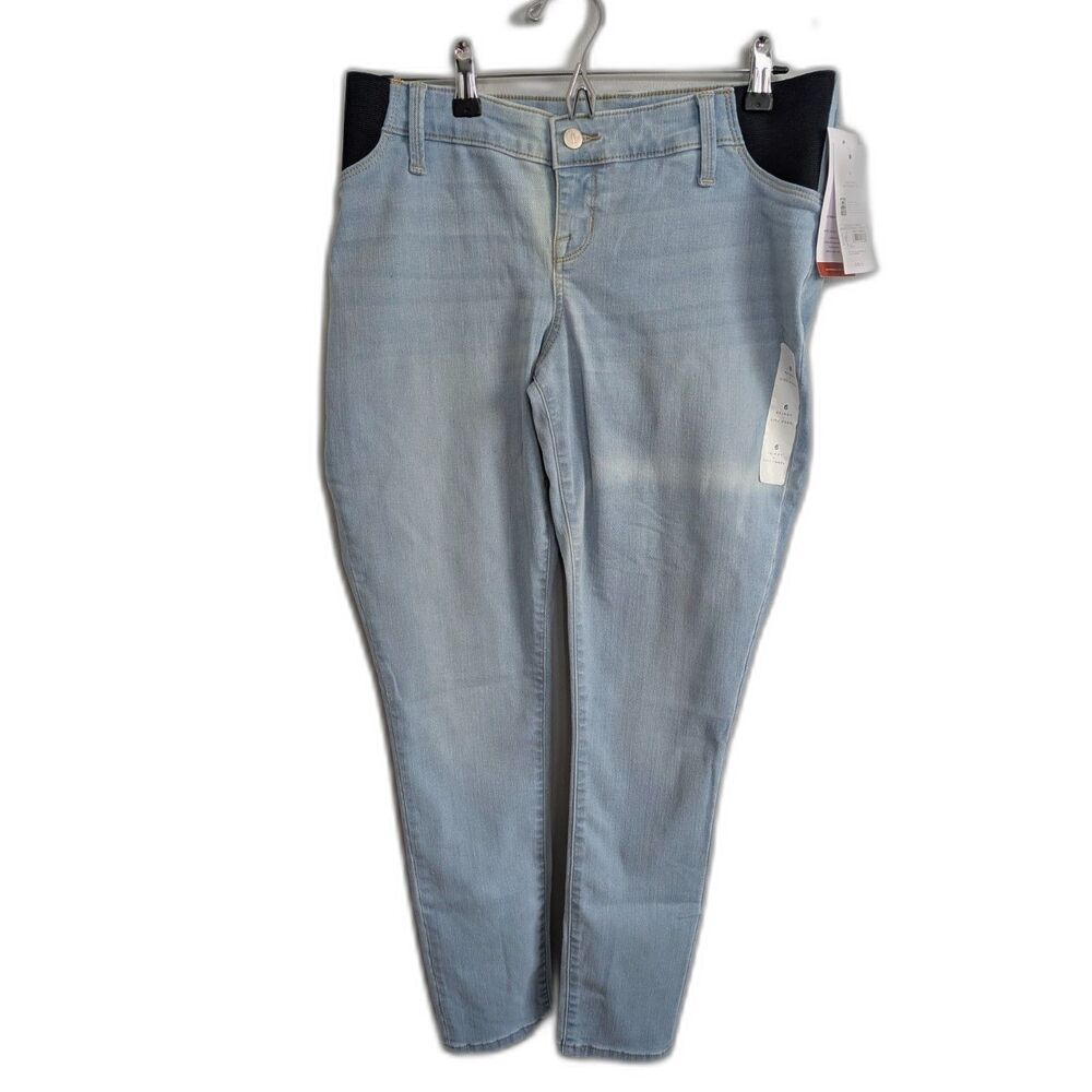 Isabel by Ingrid + Isabel Maternity Skinny Side Panel Jeans Size 6